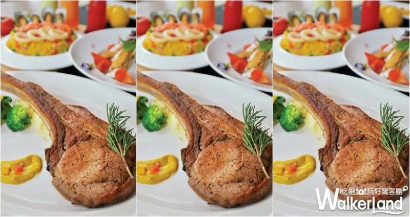 很怕老爸吃不飽！美麗信酒店最狂父親節大餐，3人同行就送你「豪邁戰斧豬排乙份」！