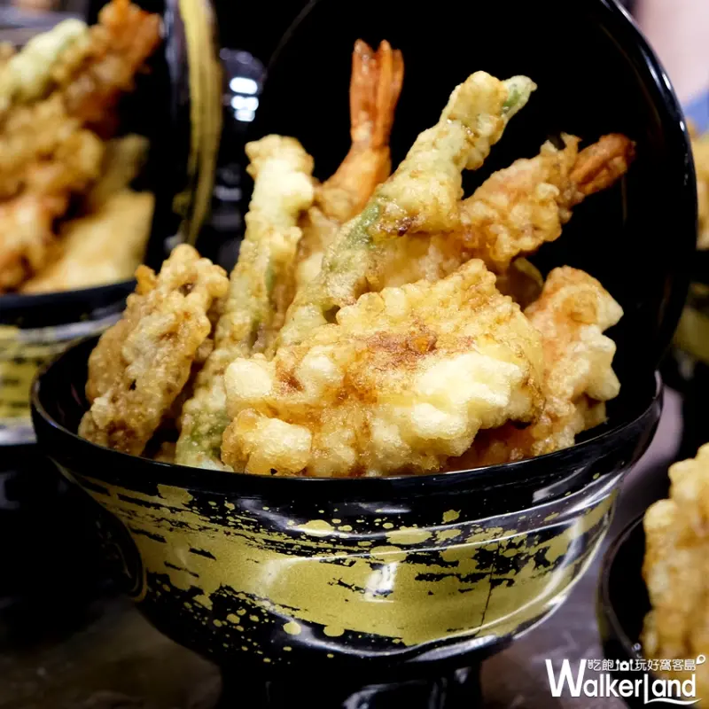 堪稱CP值最高天丼專賣店！超高人氣日本美食「琥珀天丼」插旗台北101，不排隊別說自己是吃貨。