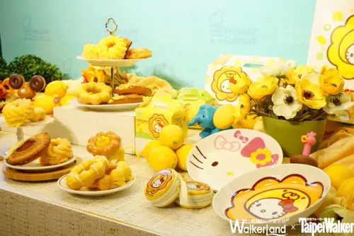 Hello Kitty & 波堤獅的夏日樂園主題門市．Mister Donut 賣萌搶攻少女市場！