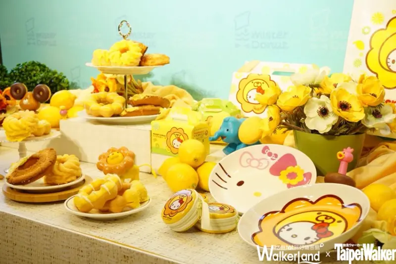 Hello Kitty & 波堤獅的夏日樂園主題門市．Mister Donut 賣萌搶攻少女市場！