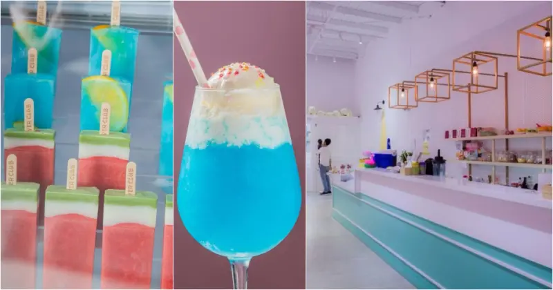 高雄美食 - ICE FEVER CLUB 雪絨俱樂部 x 打扮美美的來美術館吃冰拍照吧