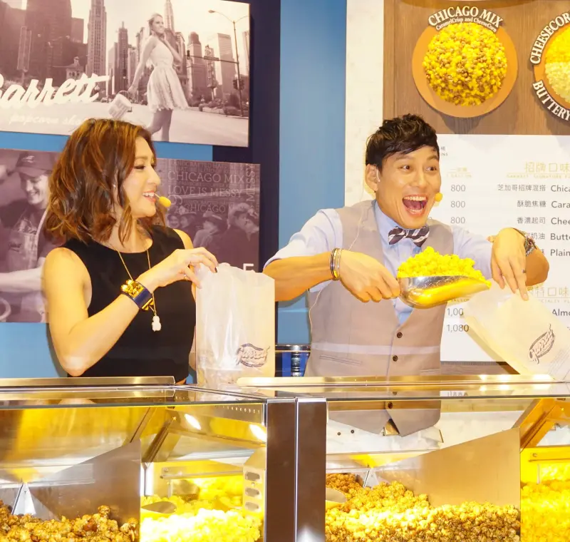 全台第一間！美超人氣「Garrett爆米花」台北101開賣，開幕日排長龍！