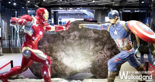 漫威迷不能錯過！漫威影業10周年限定店插旗三創生活園區，1：1蟻人雕像領軍搶攻漫威迷的打卡版位。