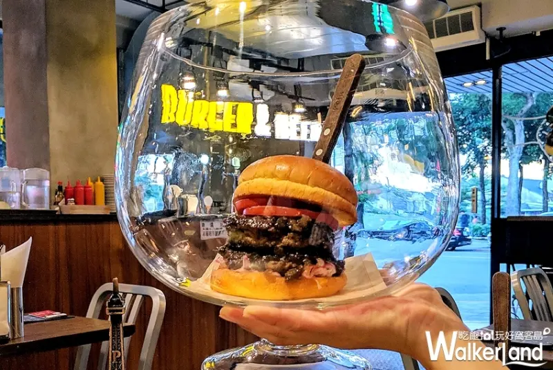 信義區美食「Selfish Burger喀漢堡」 / WalkerLand窩客島提供