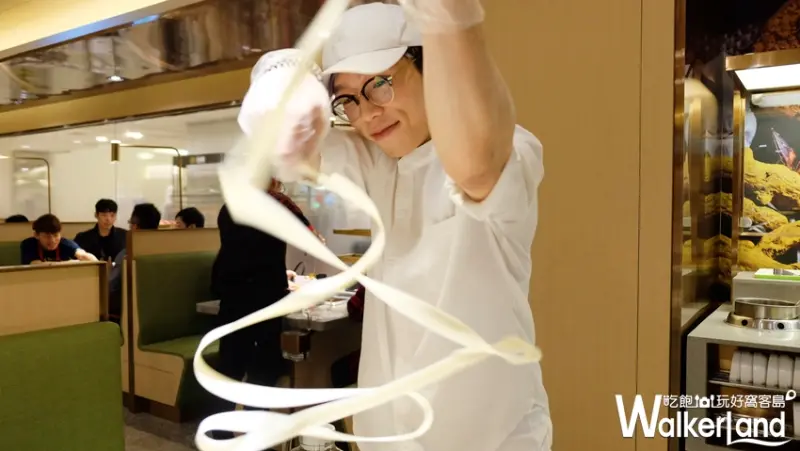 板橋海底撈 表演手工撈麵