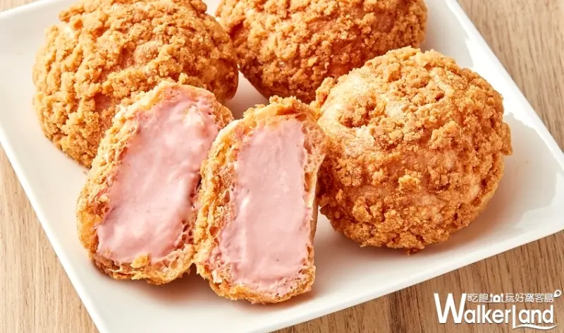 全聯草莓季「草莓卡士達蛋糕」/ WalkerLand窩客島提供