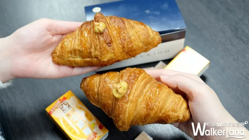 八月堂「森永牛奶糖可頌」 / WalkerLand窩客島提供