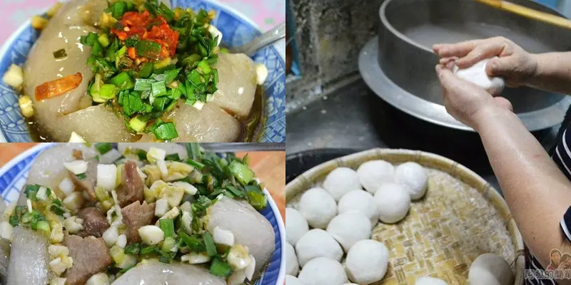 ﹝苗栗縣苗栗食記﹞湯家大肉圓　近70年在地人氣小吃，拳頭般大的濃濃客家古早味大肉圓　／銅板美食／南苗市場美食／苗栗美食
