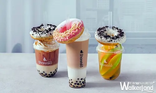 時尚甜點控不能錯過！最好拍的Sharetea推出新品「Share le Pain 圈圈軟歐」，要搶攻最夢幻IG熱門搜尋榜。