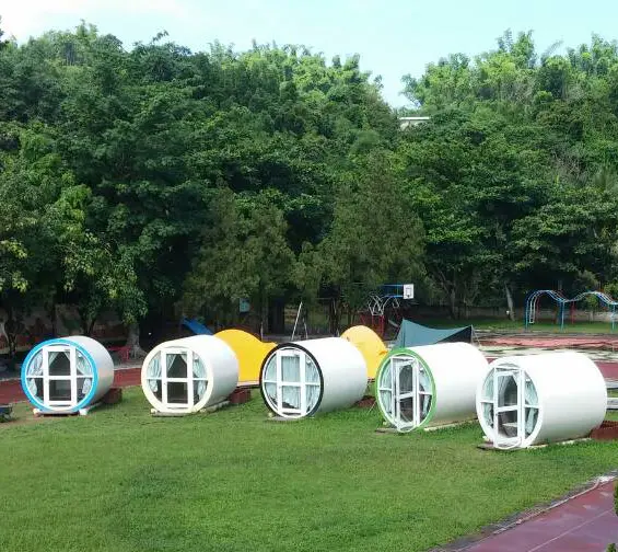 好像忍者龜！ 台南露營水管 住一晚只要600元