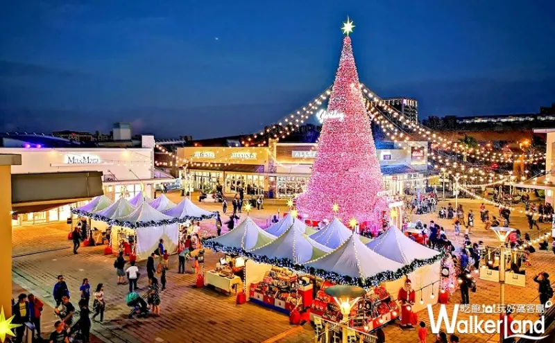 最讓人期待的必拍聖誕樹！桃園華泰名品城聖誕村11/13強勢登場，18米「奇幻聖誕樹」將搶攻網美、網帥IG版面。