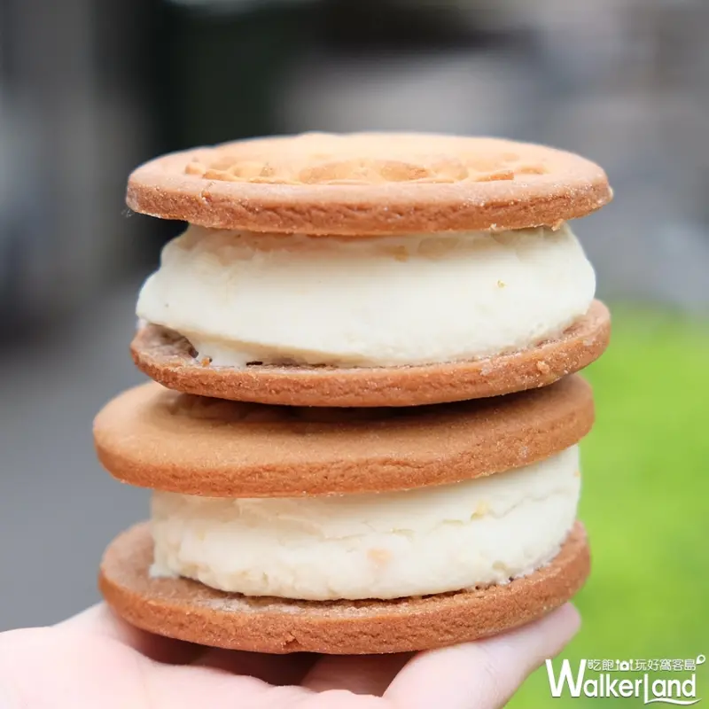 台南人才吃的到！堪稱史上最強霜淇淋「蜷尾家」，攜手舊振南首推3天限定夢幻系「綠豆椪雪餅」洗版IG。