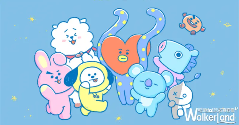 LINE FRIENDS CAFE & STORE台北信義新光三越A11店「宇宙明星BT21」/ WalkerLand窩客島提供