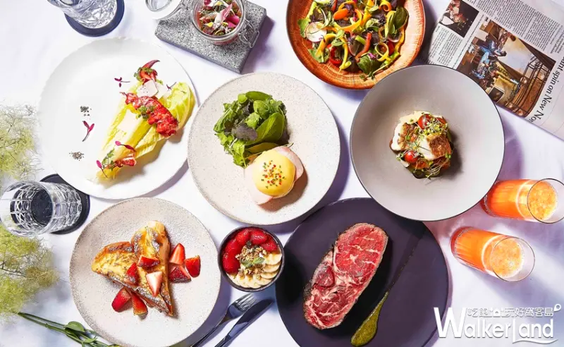 紐約早餐女王x台北萬豪酒店聯名早午餐 / WalkerLand窩客島整理提供