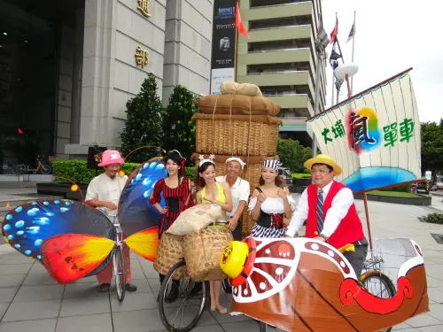 【全民玩創意】大埔單車也要Cosplay →2013臺灣自行車節  休閒運動也搞怪！