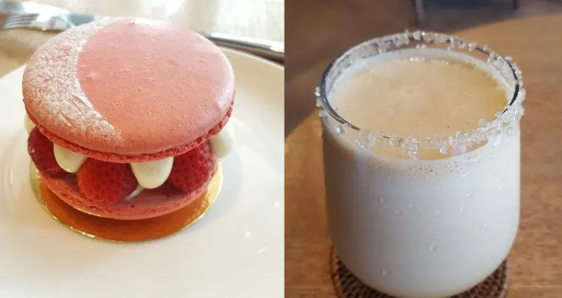 高雄食記 【朵雷米 咖啡 烘培坊】跟著壽司羊一起喝咖啡吃甜食吧，二聖路上的 舒適流 甜點咖啡店，挑戰高雄最高CP值的草莓馬卡龍夾心!!!