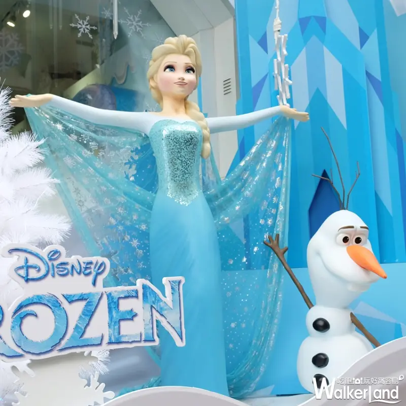 最強IG打卡點！全台首間「冰雪奇緣冰紛派對」快閃東區，等身大小雪寶、艾莎必拍場景首次大公開。
