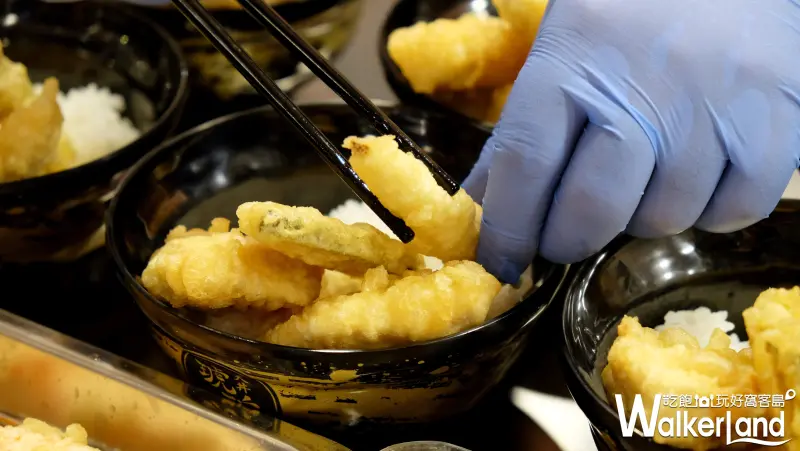 台北101「琥珀天丼」台灣一號店  / WalkerLand窩客島提供