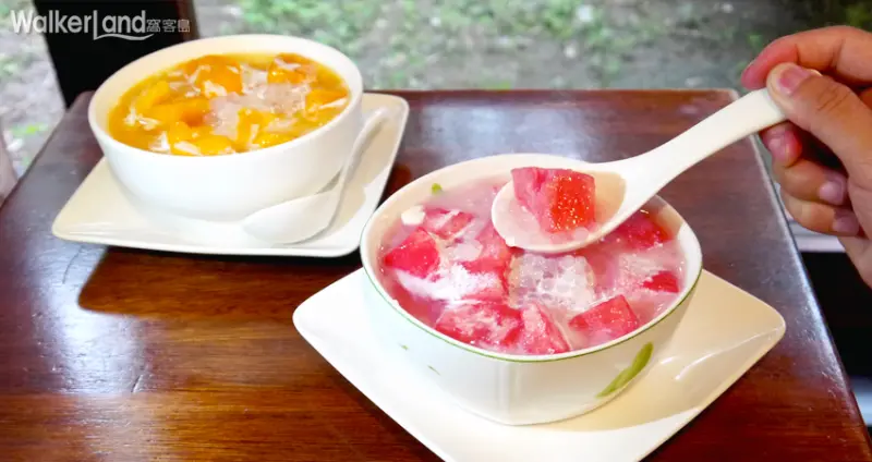 騷豆花cafe 人氣超高的芒果豆花與西瓜豆花