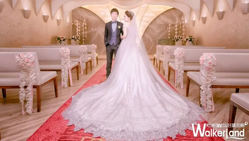 打造獨一無二的浪漫婚禮！晶宴會館2019持續強推「愛在晶日」專案，6項好禮幫你打造夢中的婚禮。