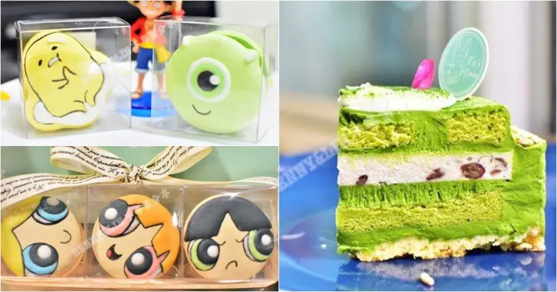 [高雄美食]有質感的手作甜點專賣，抹茶蛋糕、塔類、造型馬卡龍多種選擇 -- Tus Town Pâtisserie《兔思糖法式甜點》(高雄美食推薦、高雄甜點推薦、高雄抹茶甜點、兔思糖甜點)