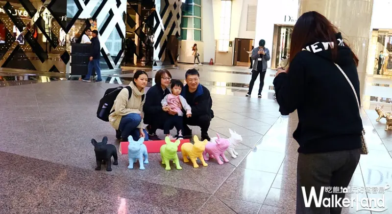 「狗來旺」環保藝術品 / WalkerLand窩客島整理提供