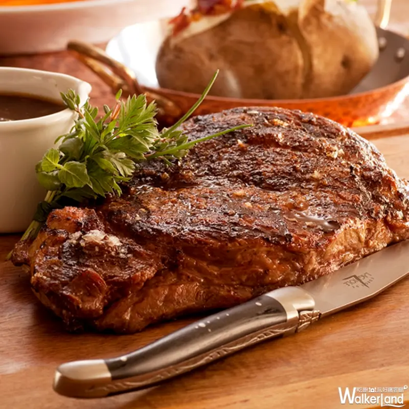 大份量限定！台北君悅「寶艾西餐廳」美式豪邁牛排讓你吃到笑嗨嗨！