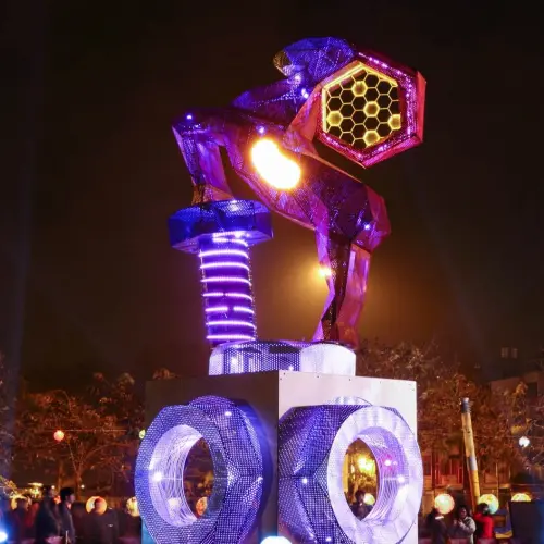 【高雄 岡山燈會】元宵燈會也甜蜜‧高雄港都點亮情人節 