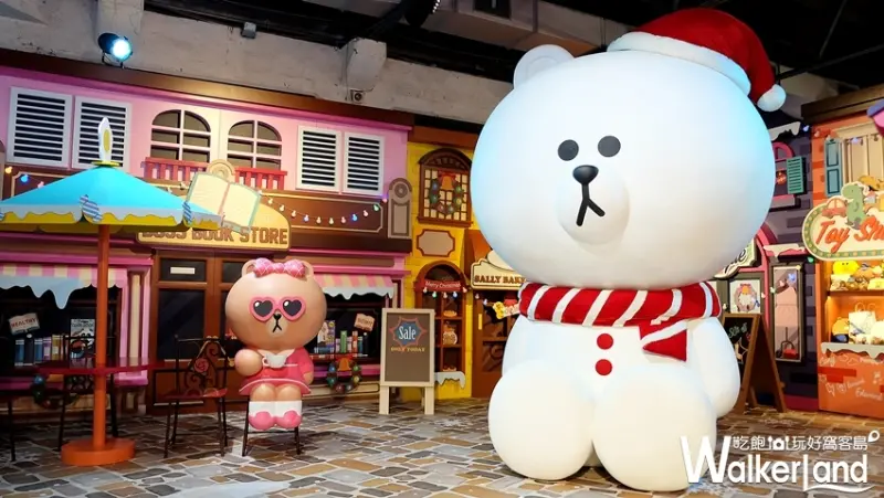 華山展覽「LINE FRIENDS世界巡迴之旅」 / WalkerLand窩客島提供