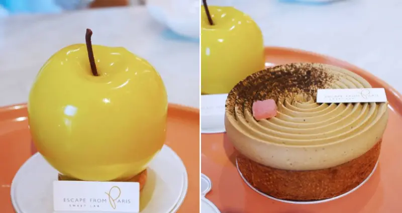 【台北甜點】Escape from Paris 芙芙法式甜點-超低調店家，療癒外型好看也好吃的優質甜品! /內湖路/內湖區/大直/台北市/