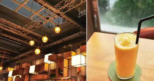 《台北深坑》Arc Cafe 工業風船型清水模咖啡館、文青拍照下午茶新景點