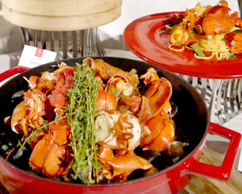 老饕也瘋狂！君品雲軒週四限定「龍蝦十二宴」，龍蝦吃到飽全面升級！