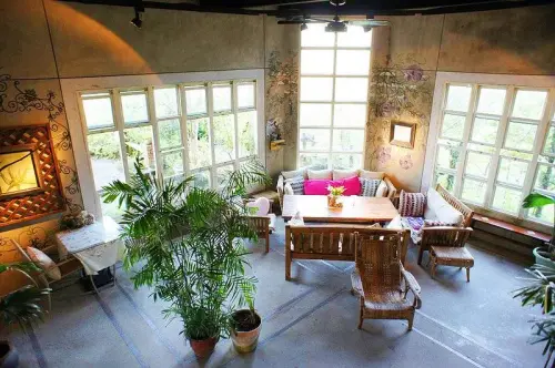 慢活。森林裡的秘密花園@紅薔薇景觀花園餐廳