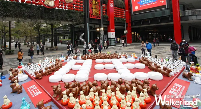 2018新光三越狗年燈展 / WalkerLand窩客島 整理提供