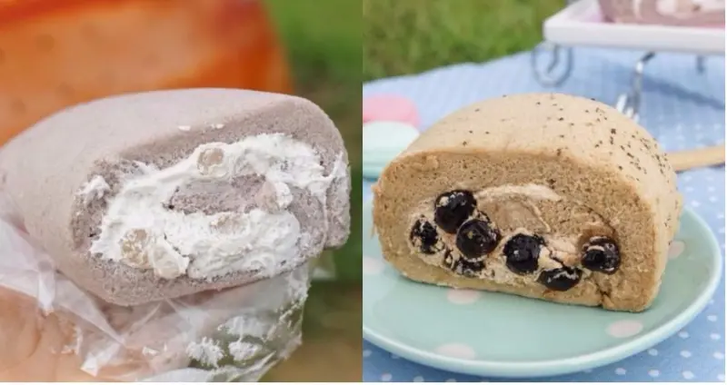 ♚食記♚台南中西區 珍珠奶茶蛋糕捲 芋頭牛奶珍珠捲  台南必買 下午茶 蛋糕捲 限定口味 生日蛋糕 甜點店 宅配 團購-台灣茶奶茶蛋糕專賣/台灣茶奶茶 4度c