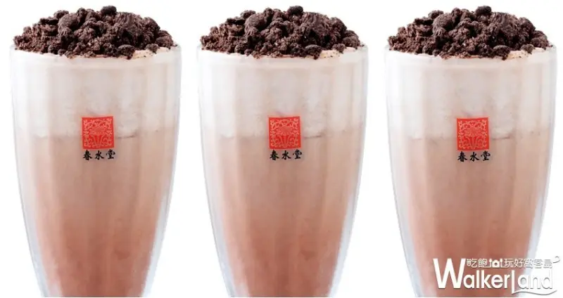 飲料控又有新歡！春水堂「Oreo巧克力鮮奶茶」強勢登場，再加碼超粉嫩「雙果優酪綠茶」搶攻少女必喝排行榜。
