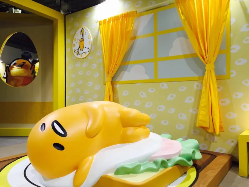 超可愛「蛋黃哥懶得展」12/18入侵台灣！快來一起跟蛋黃哥發懶！