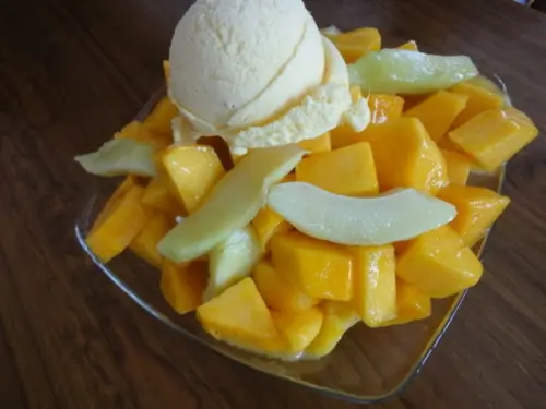 (美食 台南 玉井) 冰島 ~ 正港芒果冰的故鄉