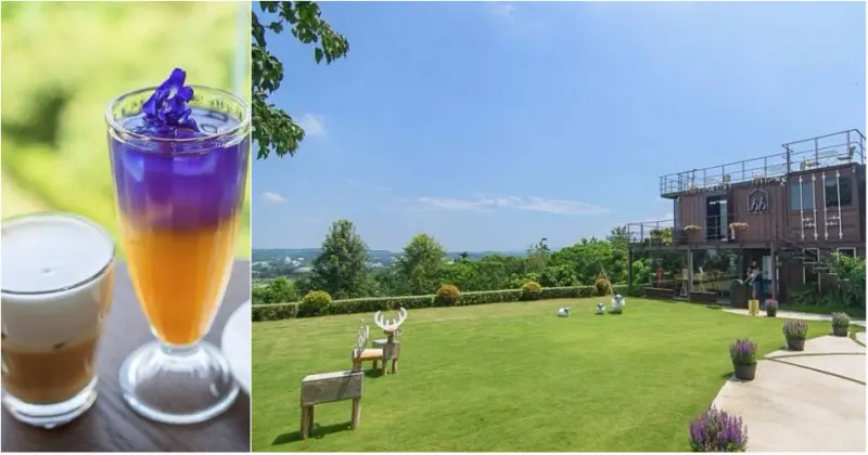 嘉義東區景點》幸福山丘 嘉義景觀餐廳 唯美的山中貨櫃玻璃屋 情侶約會的賞桐秘境 - 滿分的旅遊札記