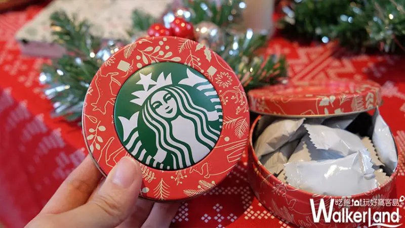 星巴克耶誕限定「太妃核果風味那堤」/ WalkerLand窩客島提供