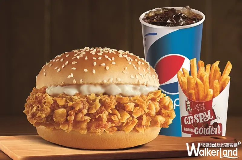 肯德基 上校雞腿堡  / WalkerLand窩客島提供