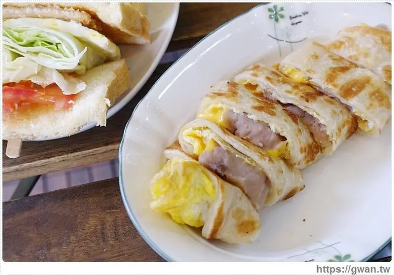 2個蛋早餐 /美食窩客 關關 提供