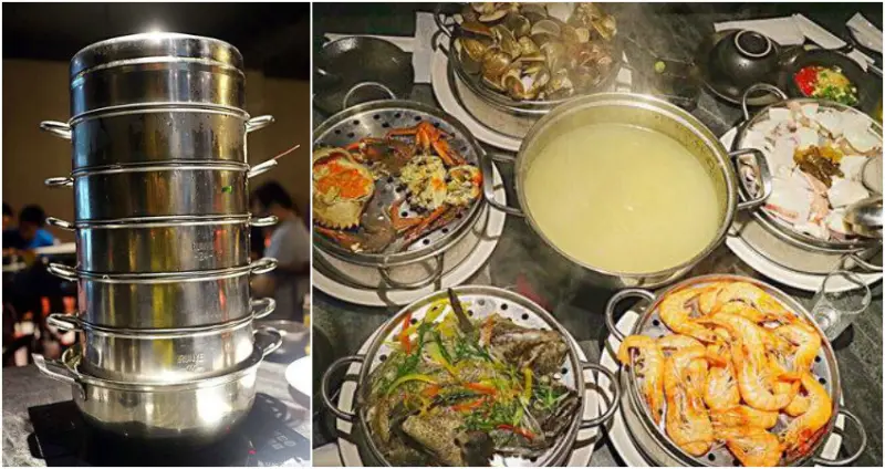 【台北美食】蒸火鍋 錵鑶 ~ 五層蒸火鍋✖️五種不同的海鮮超滿足❤️板橋新開店/Line訂位送肉 - 捷運板橋站